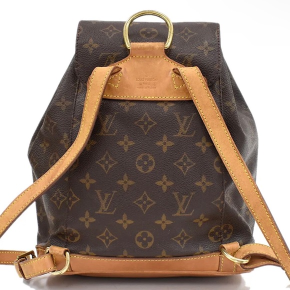 LOUIS VUITTON Monogram Montsouris MM Backpack Brown Canvas - Picture 5 of 12